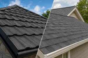 Stone Coated vs Asphalt Shingle 3