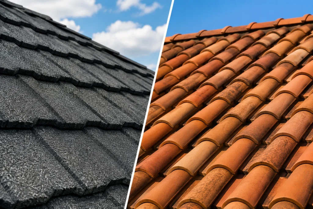 Stone Coated vs Clay Tile 3