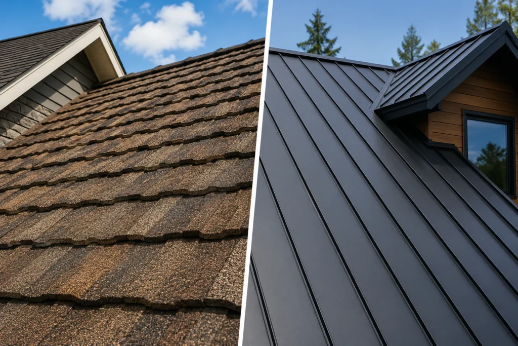 Stone Coated vs Standing Seam Metal 2