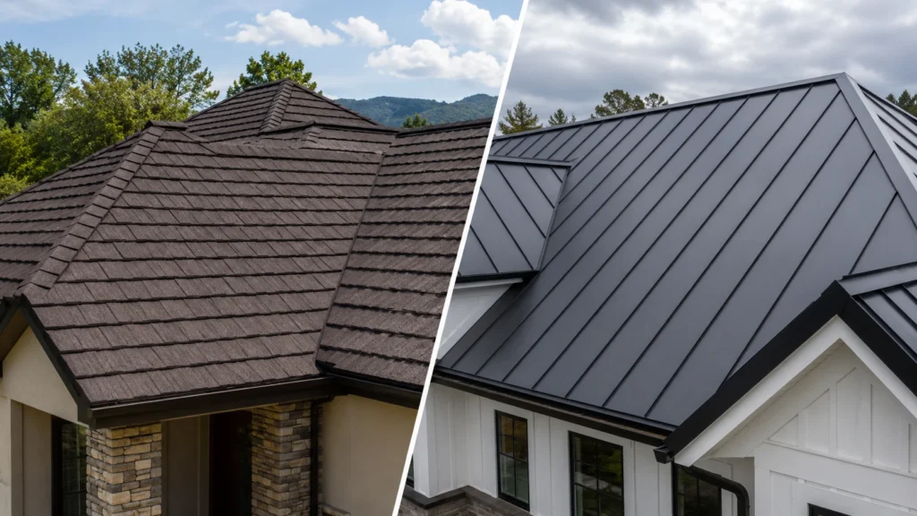 Stone Coated vs Standing Seam Metal 3