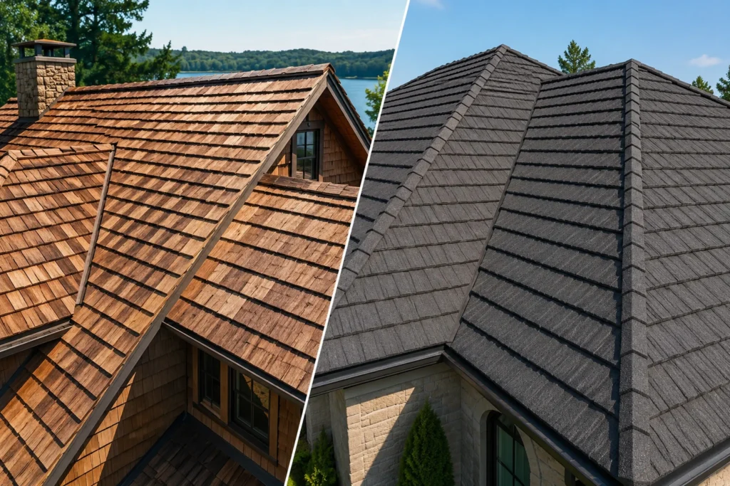 stone coated vs cedar shake 3
