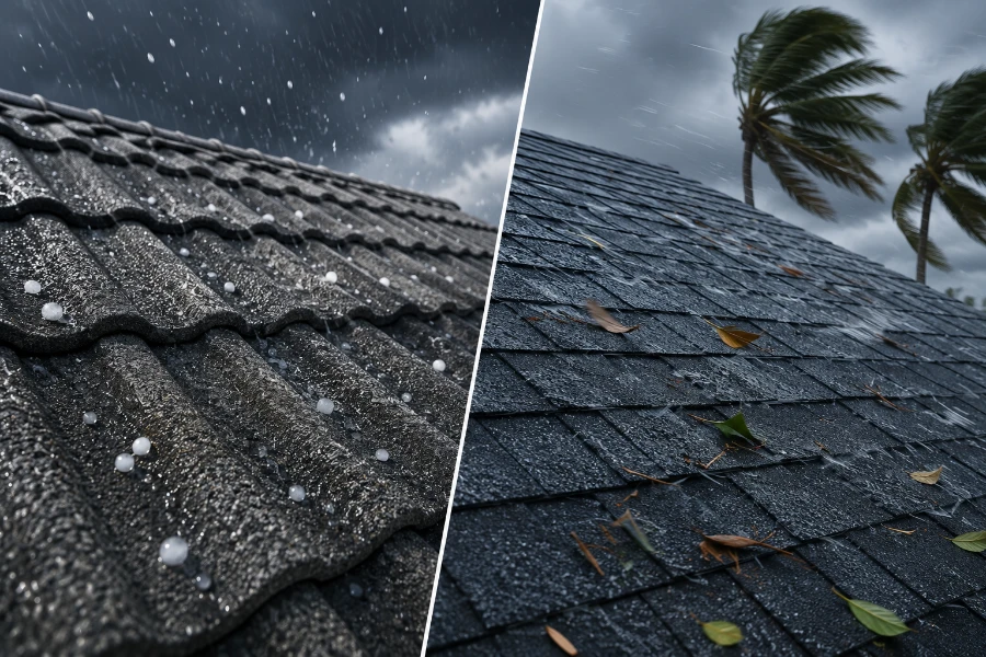 stone coated roof vs F-Wave (3)