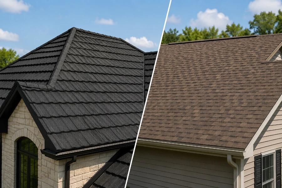 stone coated roof vs architectural shingles (1)