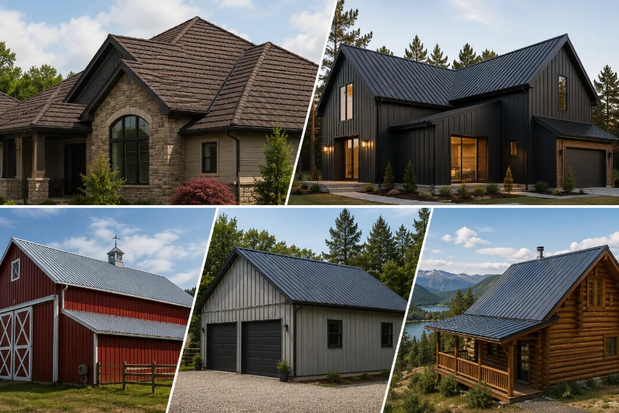 stone coated roof vs corrugated metal (2)